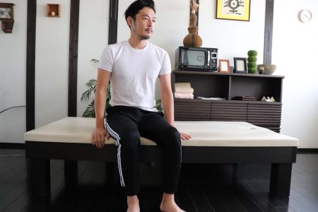 4産後の体を起こして立ち上がる